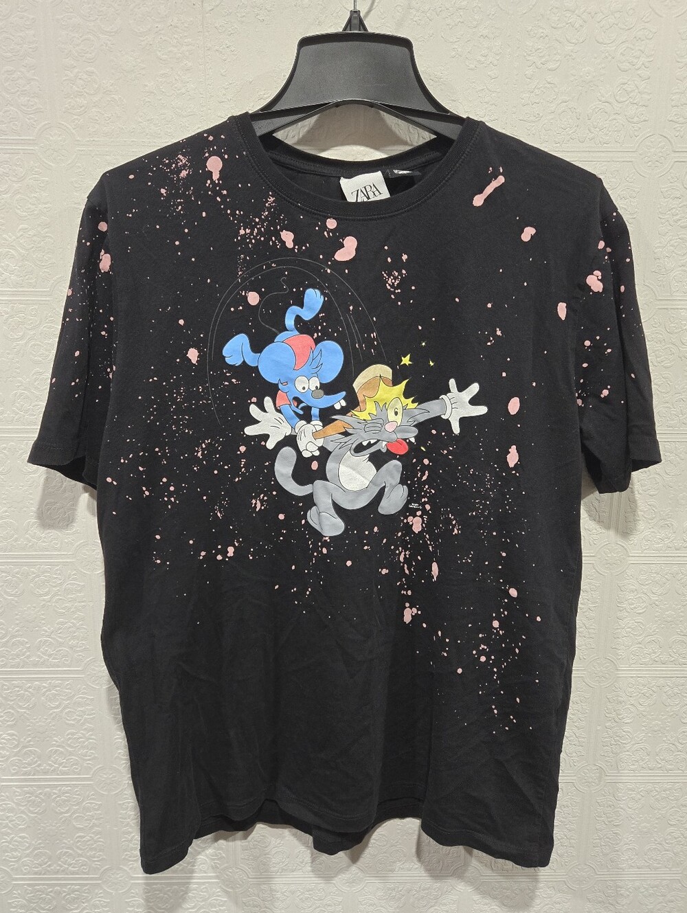 Zara x The Simpsons t-shir Itchy & Scratchy.